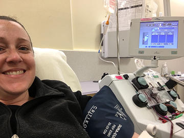 Erin Ciccone platelet dontation
